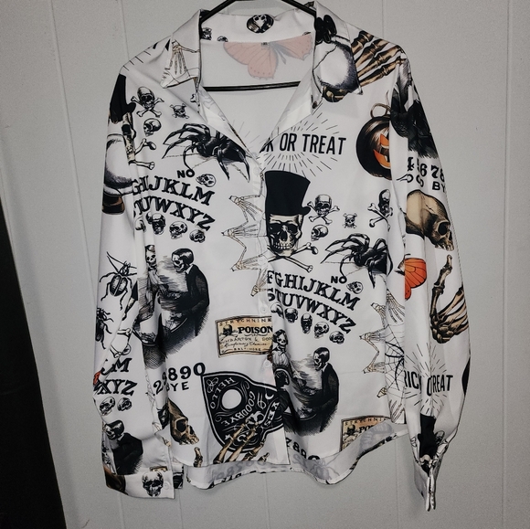 NIP Glam Hippie Beautiful Halloween 🎃 Top - Picture 10 of 16